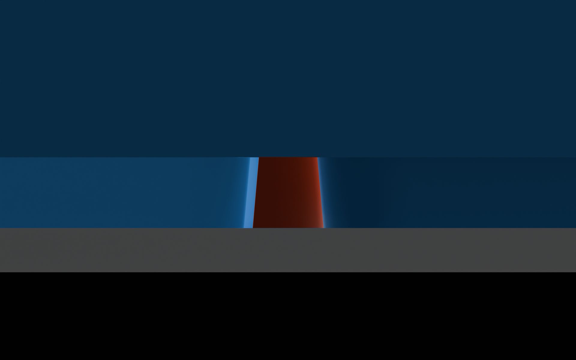 Close-up of the cross-section of the molded microfeature. Its vertical walls have a draft of 5°, with the bottom being the widest and the top tapering in.